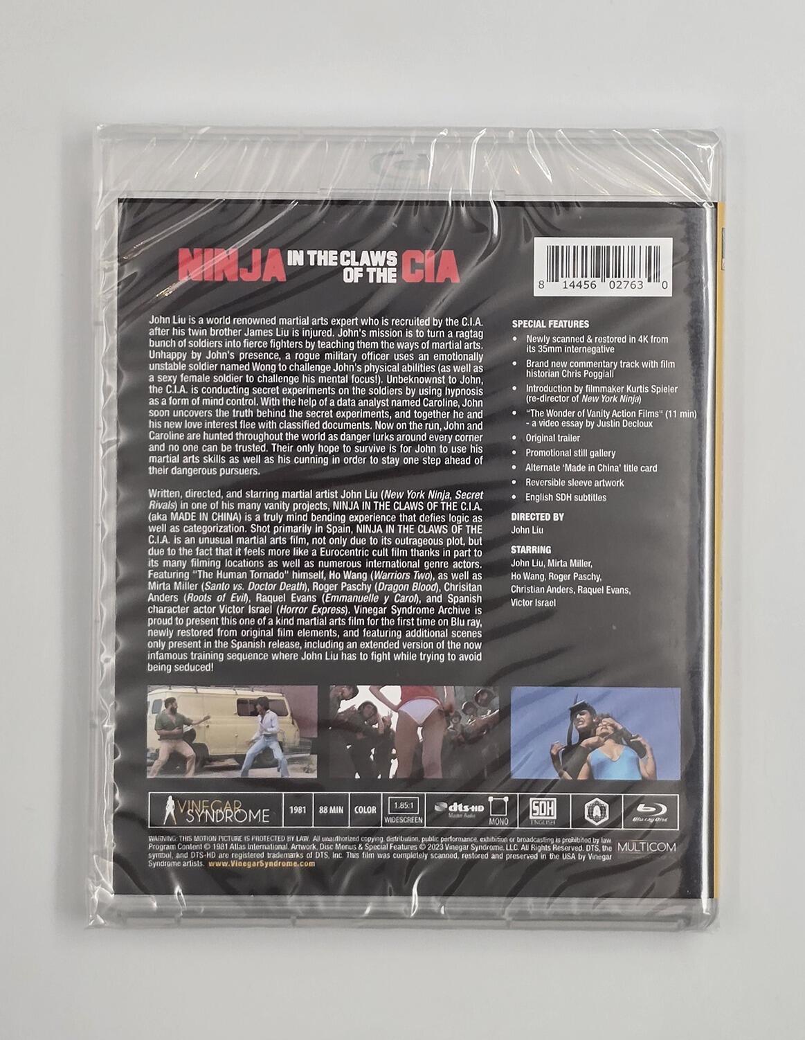 Ninja in the Claws of the CIA - Limited Edition - Slipcover - Blu-Ray - Region A - [New] - Vinegar Syndrome - Item Image 4