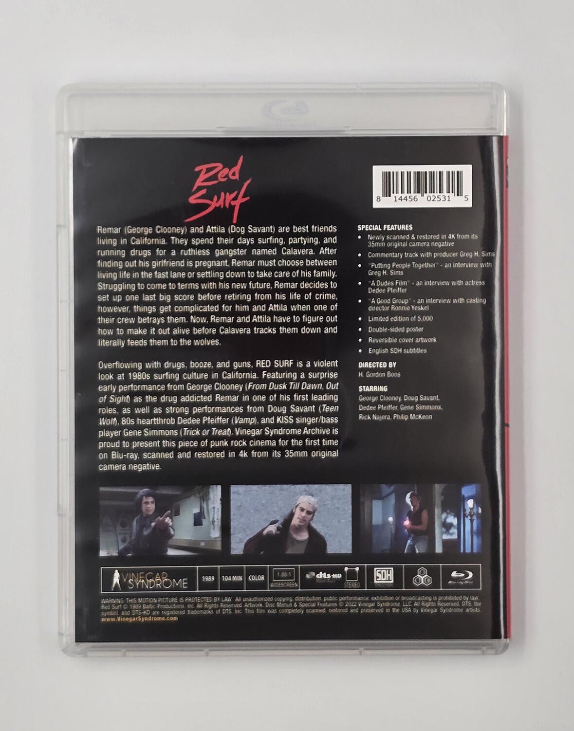 Red Surf - Limited Edition - Slipcover - Blu-Ray - Region Free - [Pre-owned] - Vinegar Syndrome - Item Image 4