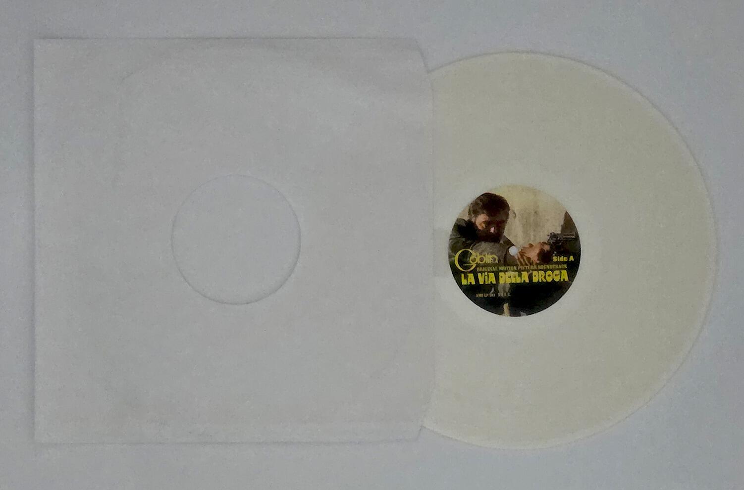 Goblin - La Via Della Droga (AKA The Heroin Busters) (Original Motion Picture Soundtrack) - Heroin White Vinyl - [Pre-owned] -  - Item Image 4