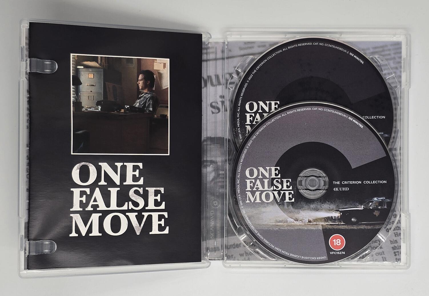 One False Move - 4K UHD (Region Free) + Blu-Ray (Region B) - [Pre-owned] - Criterion - Item Image 3