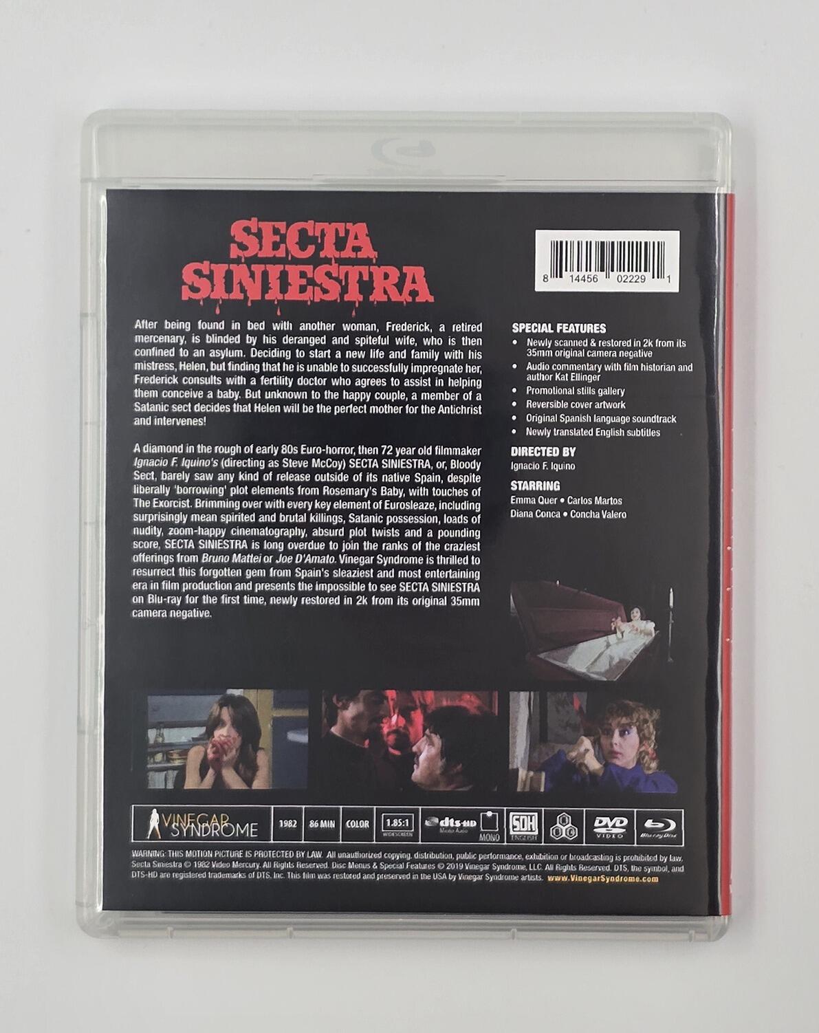 Secta Siniestra AKA Bloody Sect - Slipcover - Blu-Ray + DVD - Region Free - [Pre-owned] - Vinegar Syndrome - Item Image 4
