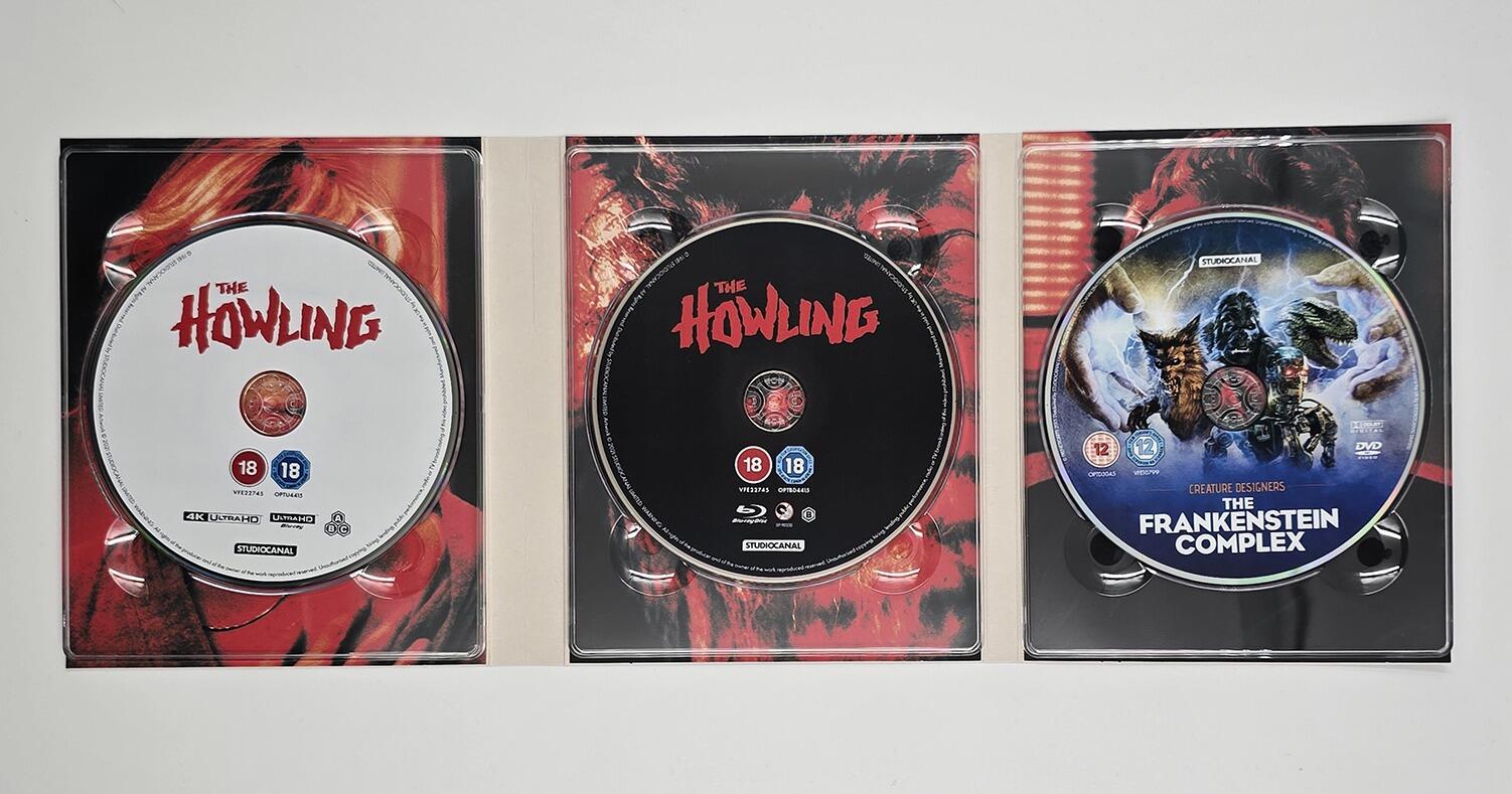 The Howling - Box Set - 4K UHD (Region Free) - Blu-Ray (Region B) + DVD (Region 2) - [Pre-owned] - Studio Canal - Item Image 3