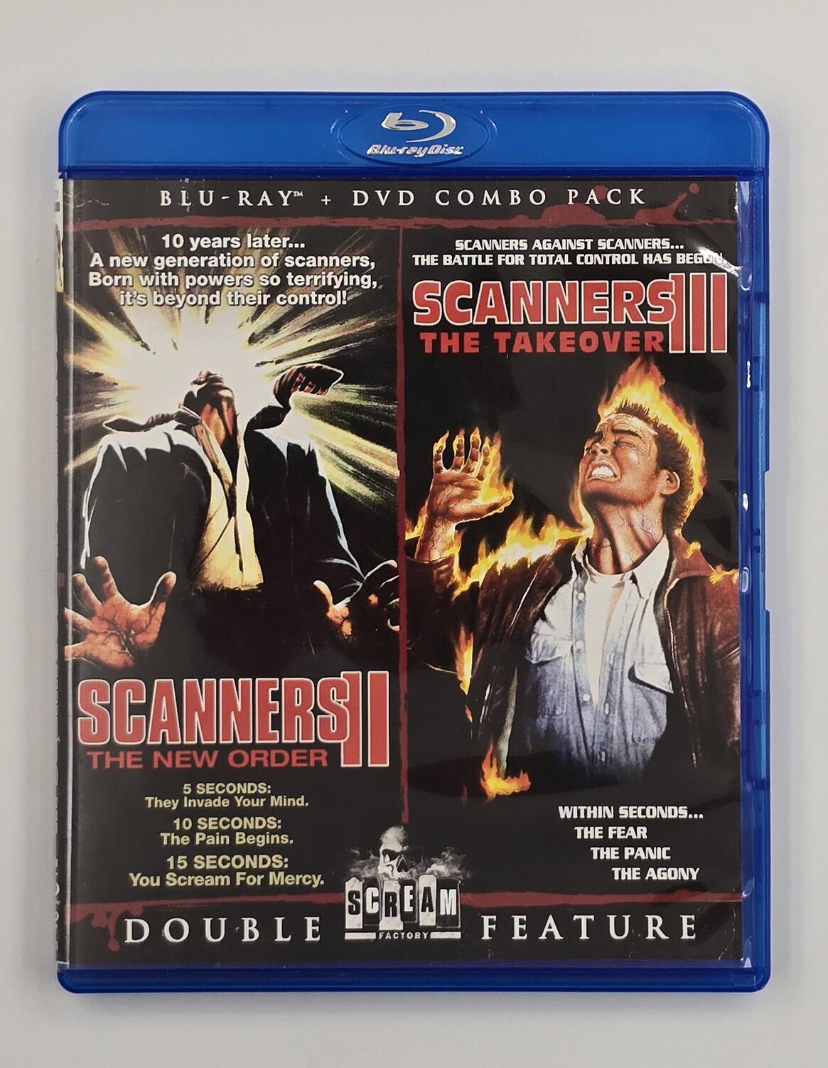 Scanners II: The New Order/Scanners III: The Takeover - Blu-Ray (Region A) + DVD (Region 1) - [Pre-owned] - Shout! Factory - Item Image 1