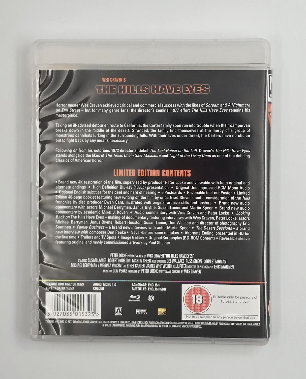 The Hills Have Eyes - Limited Edition - Blu-Ray - Region B - [Pre-owned] - Arrow Video - Item Image 4