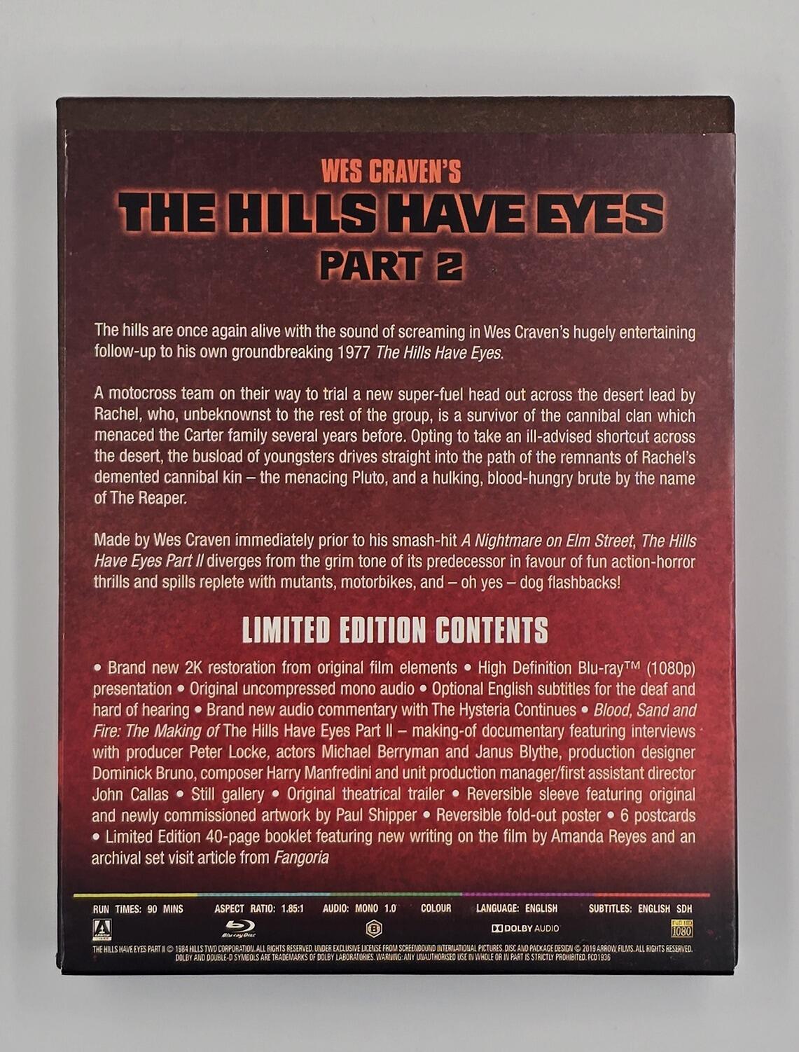The Hills Have Eyes Part 2 - Limited Edition - Blu-Ray - Region B - [Pre-owned] - Arrow Video - Item Image 2
