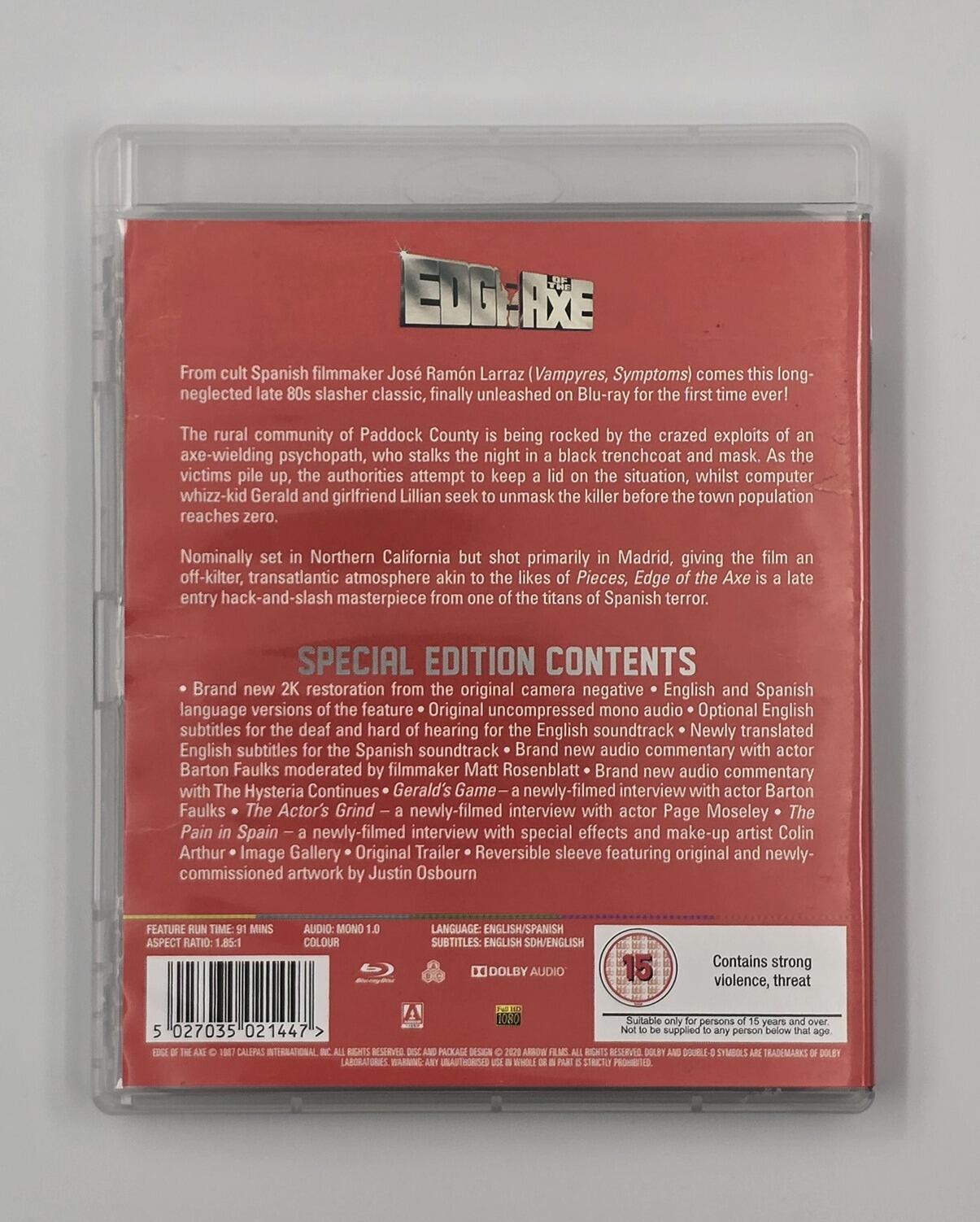 Edge Of The Axe - Blu-Ray - Region Free - [Pre-owned] -  - Item Image 2
