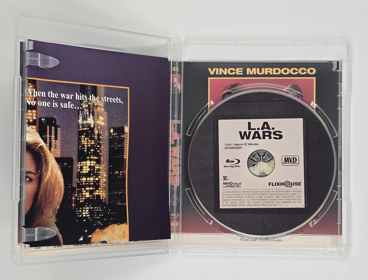 L.A. Wars - Slipcover - Blu-Ray - Region Free - [Pre-owned] - MVD Visual - Case Inside