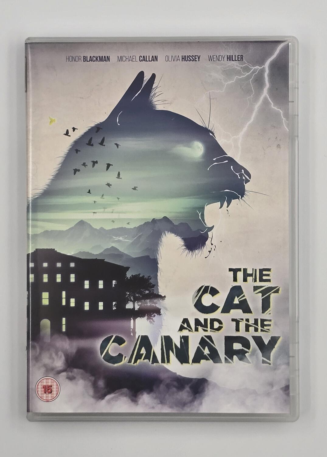 The Cat and the Canary (1978) - DVD - Region 2 - [Pre-owned] - Screenbound - Radley Metzger - Honor Blackman -  Michael Callan - Edward Fox - Case Front