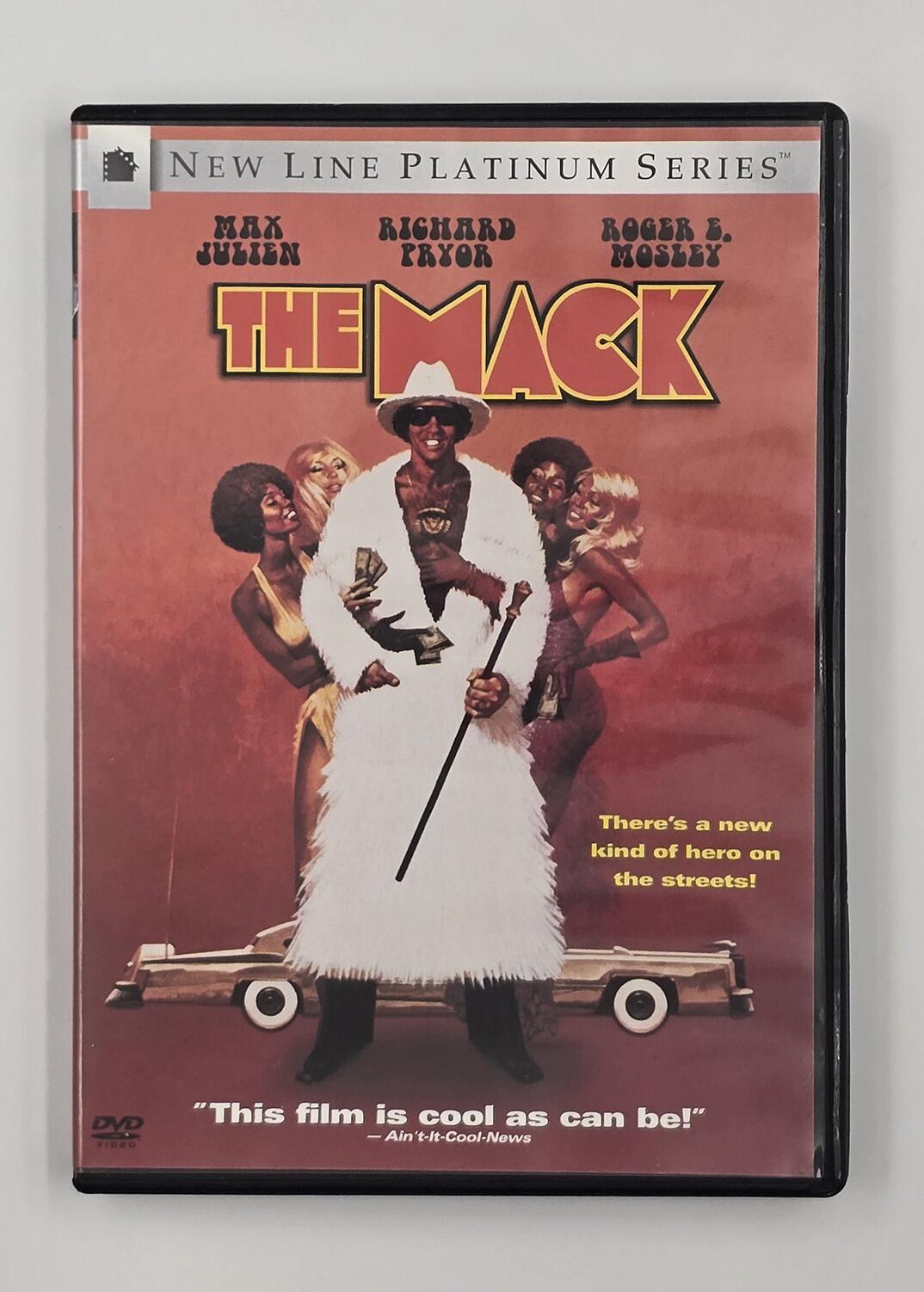 The Mack - DVD - Region 1 - [Pre-owned] - New Line Entertainment - Michael Campus - Max Julien - Don Gordon - Richard Pryor - Carol Speed - Case Front