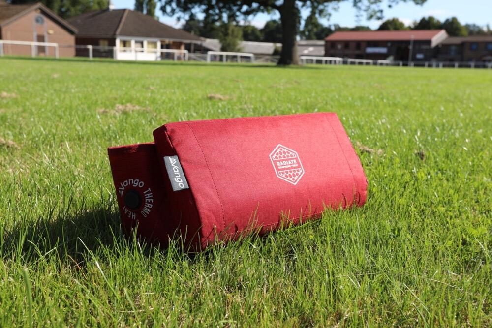 Radiate Heated Cushion - Lifestyle2