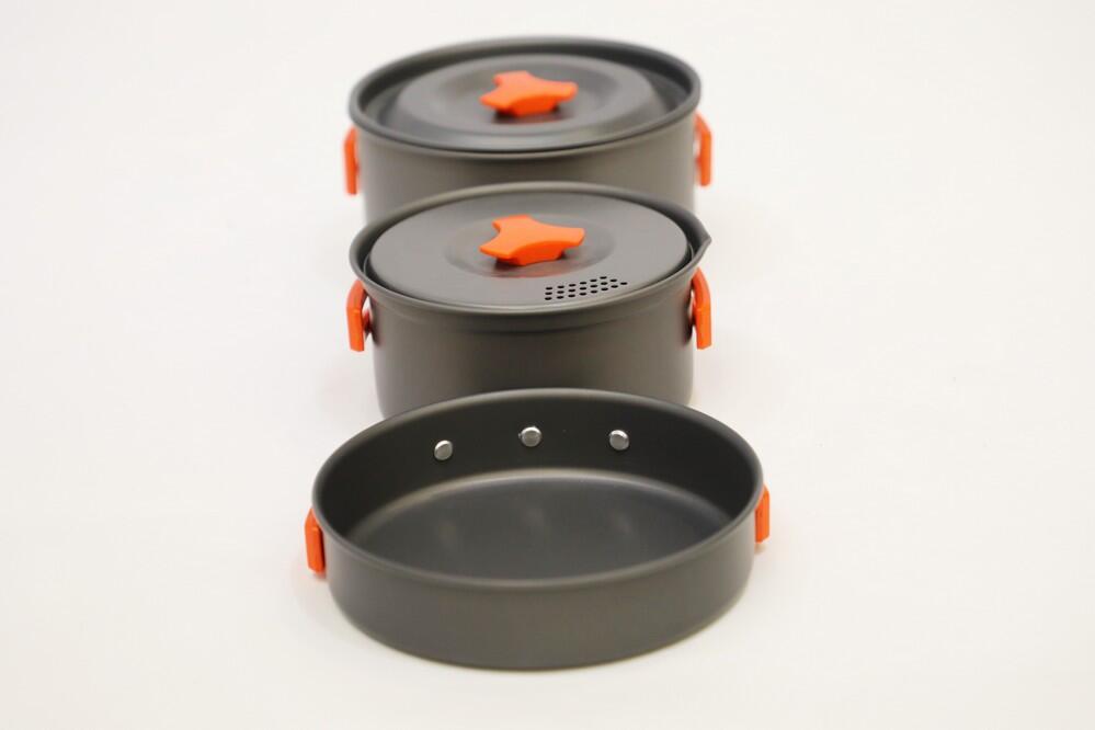 Hard Anodised 2 Person Cook Kit - AdditionalImage1