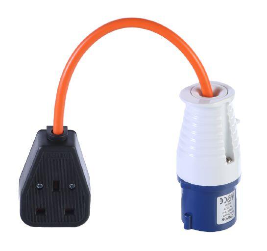 Voltaic  UK socket conversion lead - ColourwayImage