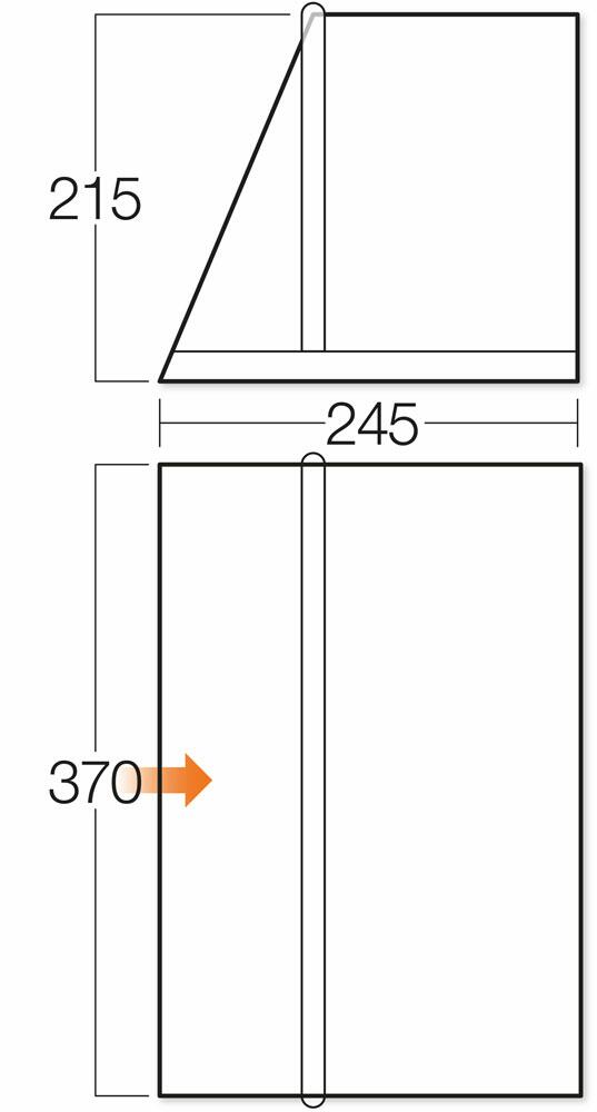 AirBeam Exclusive Front Awning 500 - Floorplan