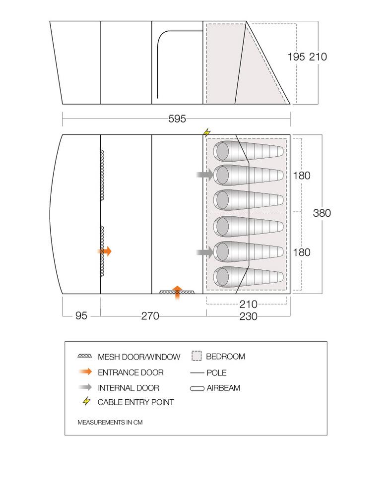 Aether 600XL - Floorplan