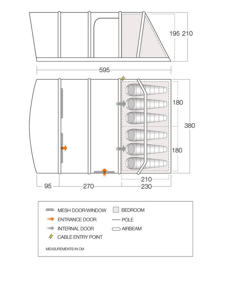 Aether Air 600XL - Floorplan