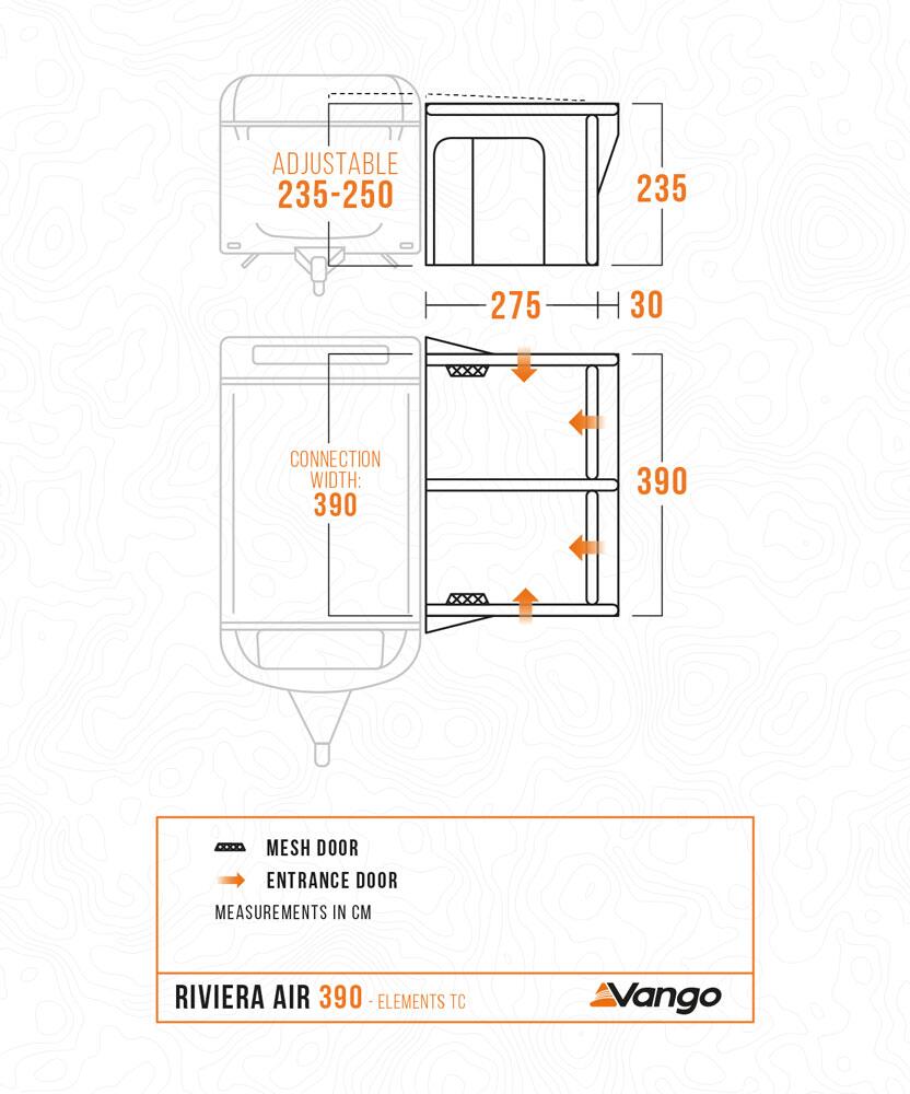Riviera Air 390 Elements TC - Floorplan