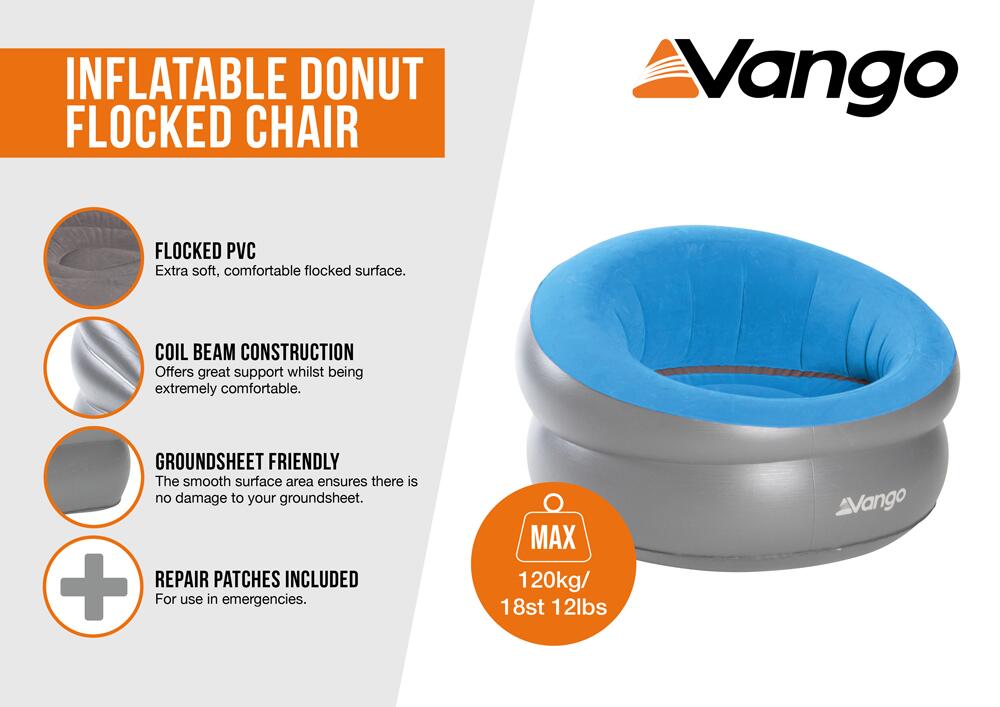 Inflatable Donut Flocked Chair - AdditionalImage3