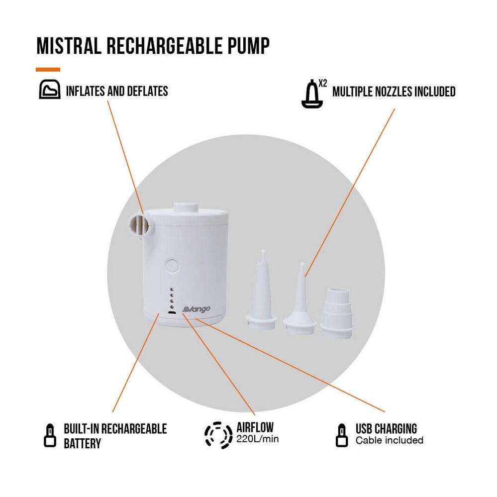 Mistral Rechargeable Pump - Lifestyle1