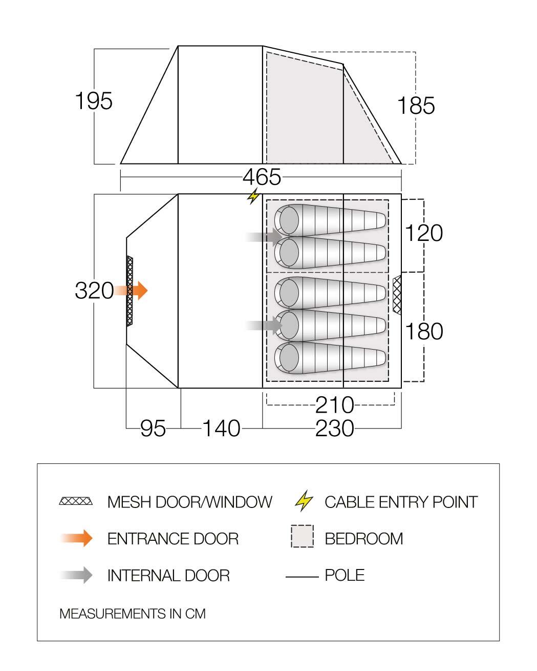 Colorado 500 - Floorplan