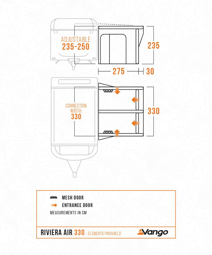 Riviera Air 330 Elements ProShield - Floorplan