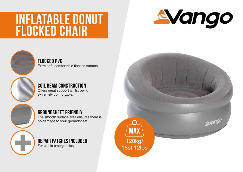 Inflatable Donut Flocked Chair - AdditionalImage4