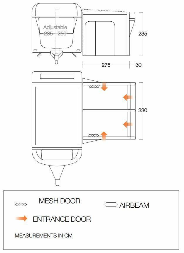 Riviera Air 330 Elements ProShield - Floorplan