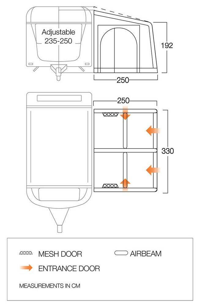Balletto Air 330 Elements ProShield - Floorplan
