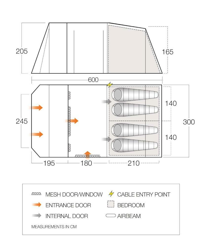 Lismore TC 450 Package - Floorplan