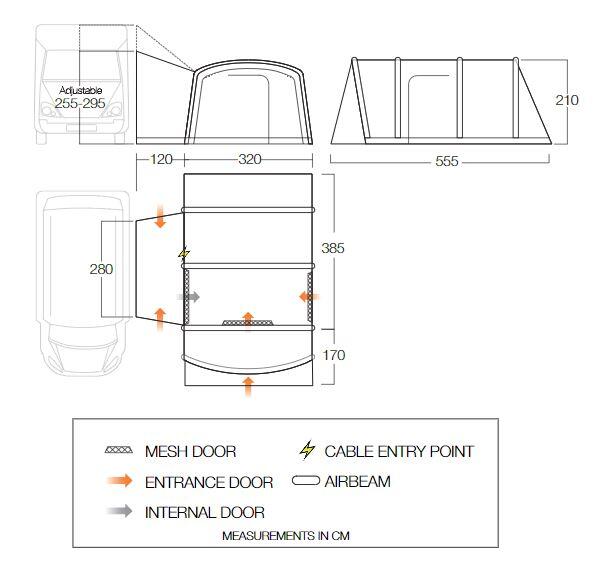 Galli Pro Air Tall - Floorplan