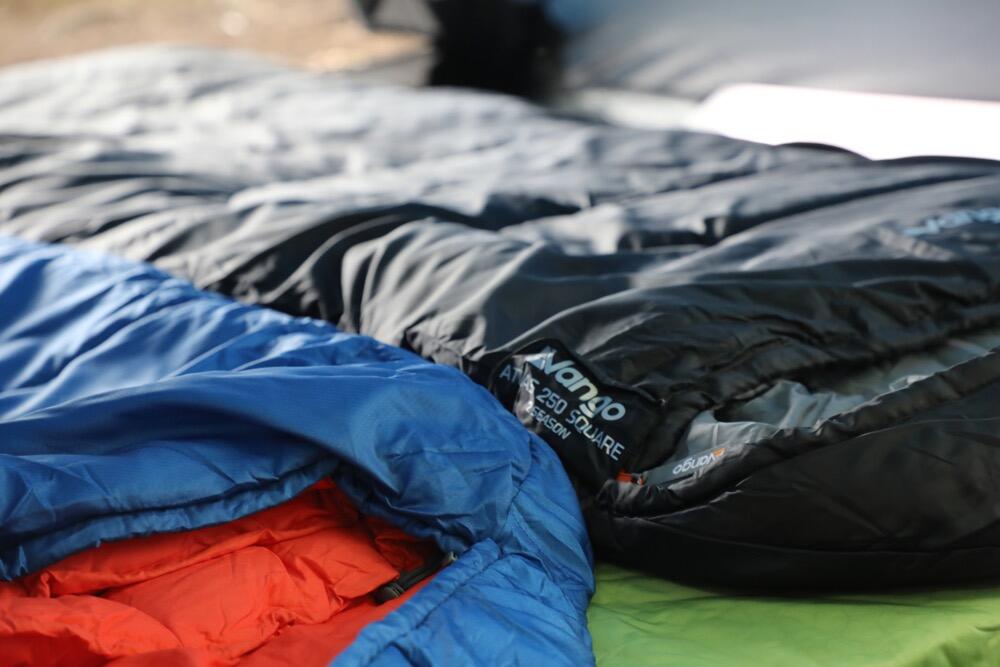 sleeping bags