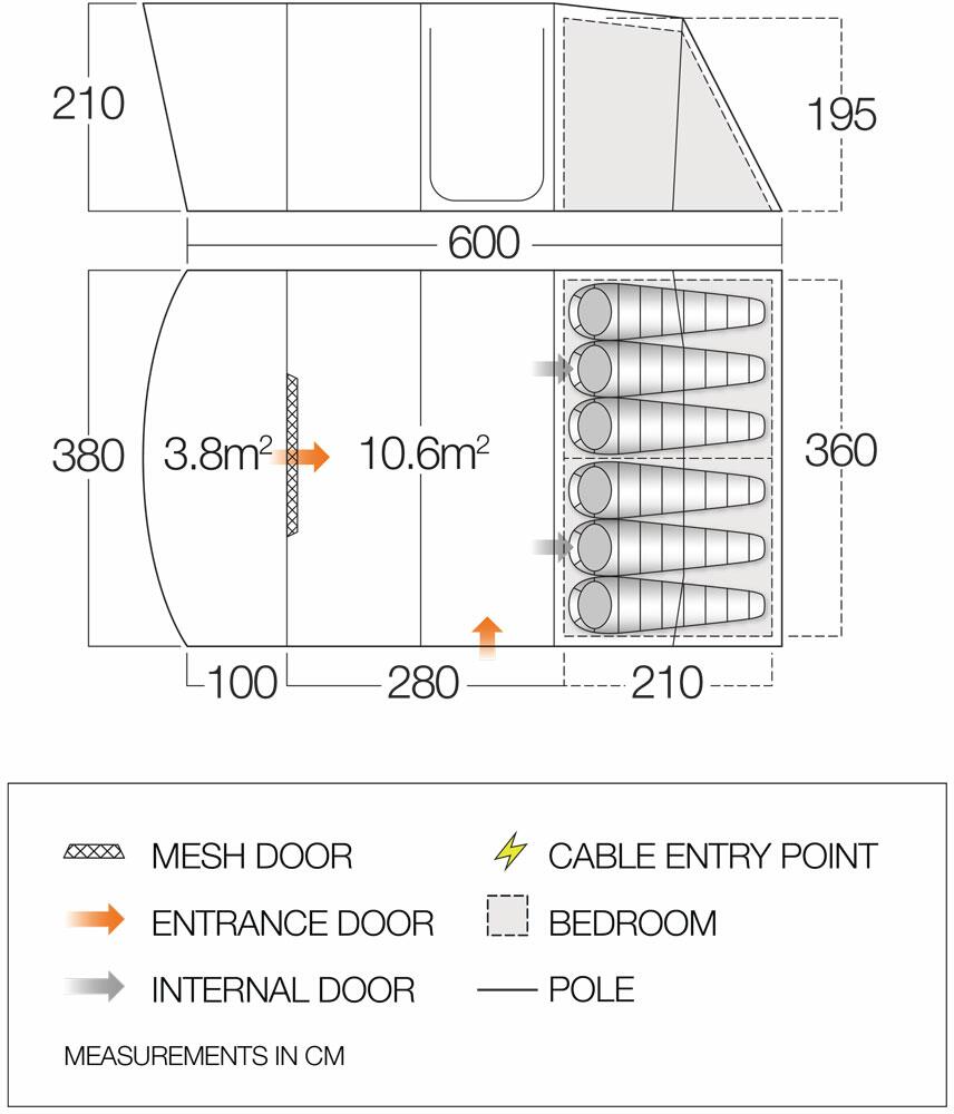 Farnham 600 - Floorplan