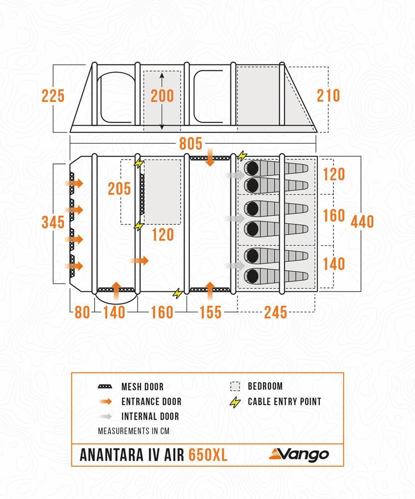 Anantara IV Air 650XL - Floorplan
