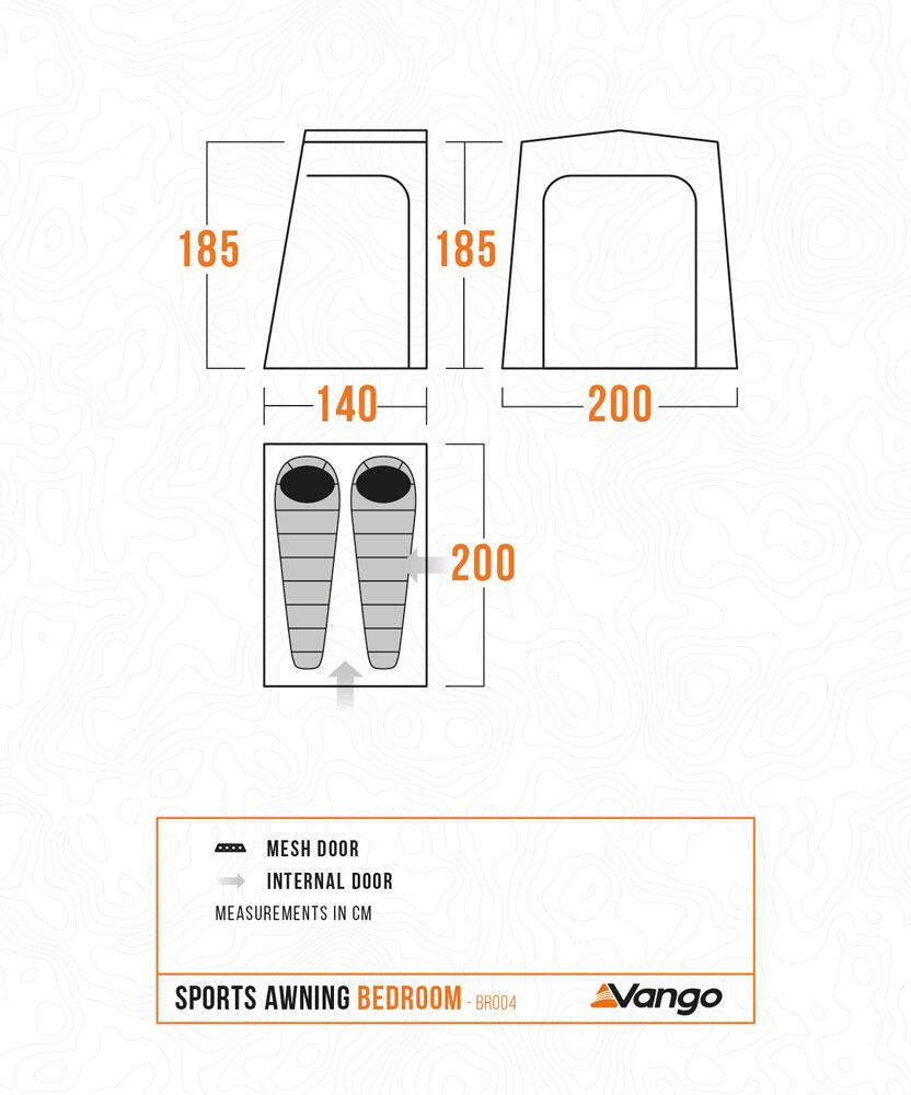 BR004 - Sports Awning Bedroom - Floorplan