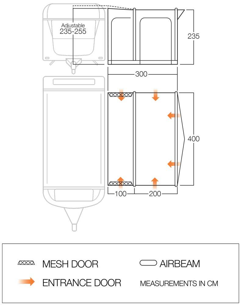 Montelena Air 400 - Floorplan