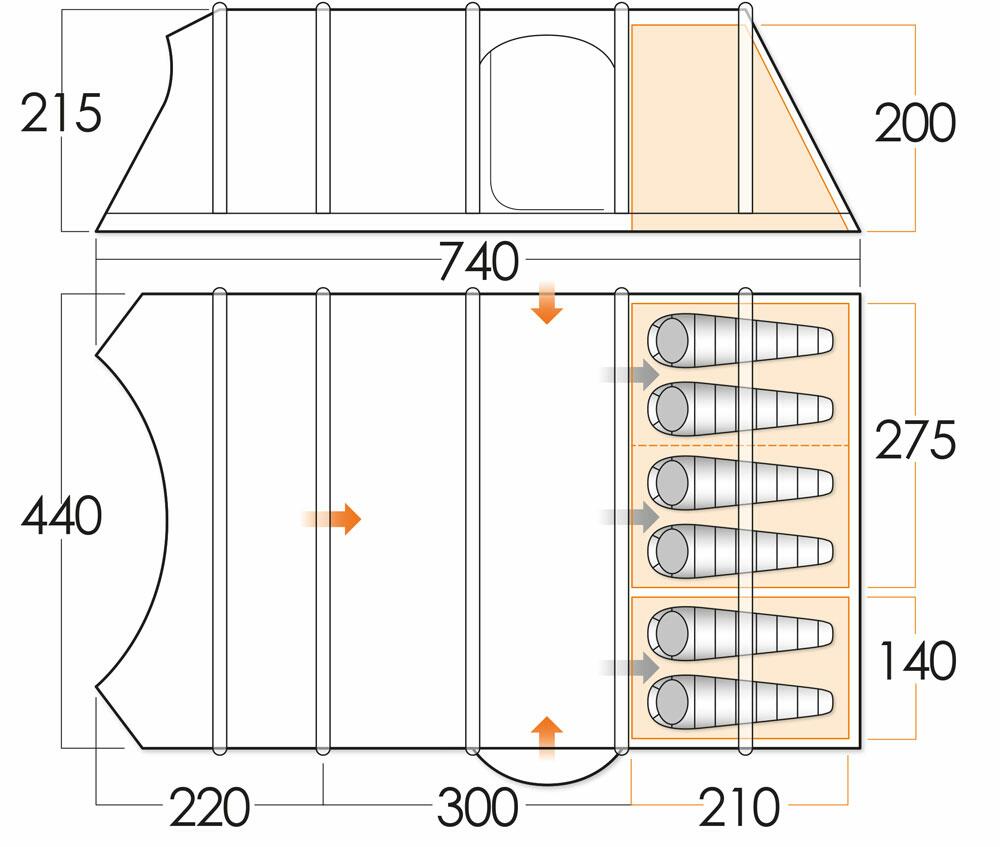Euphoria 600 - Floorplan