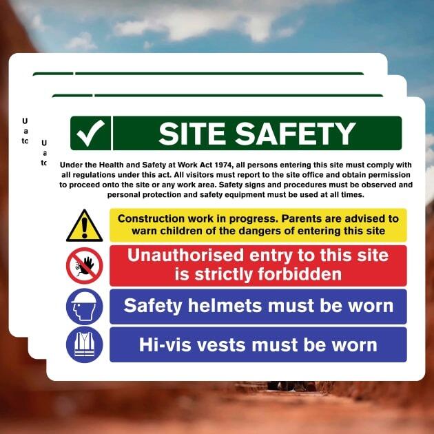 Building Site Signs