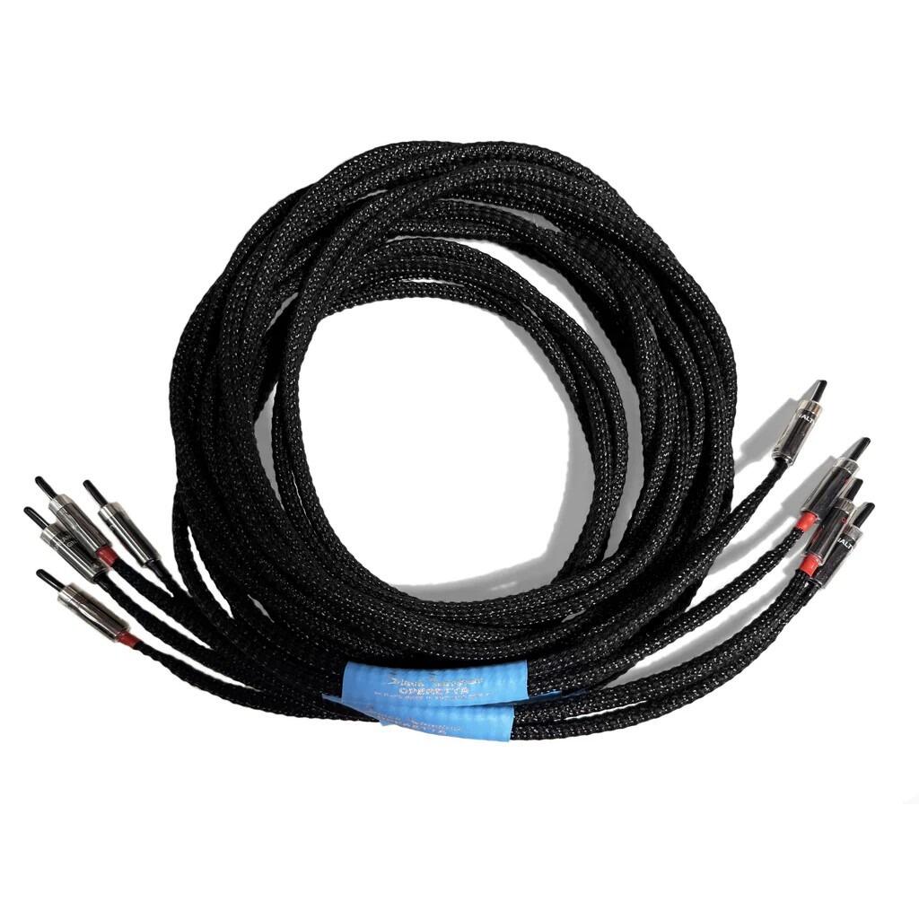 ケーブル・シールド BLACK RHODIUM SALSA LOUDSPEAKER CABLE Black Rhodium Waltz Speaker Cables - Analogue Seduction