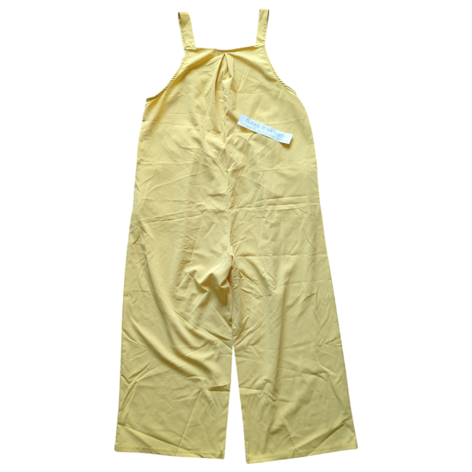 Unbranded Women's Yellow Playsuit Large