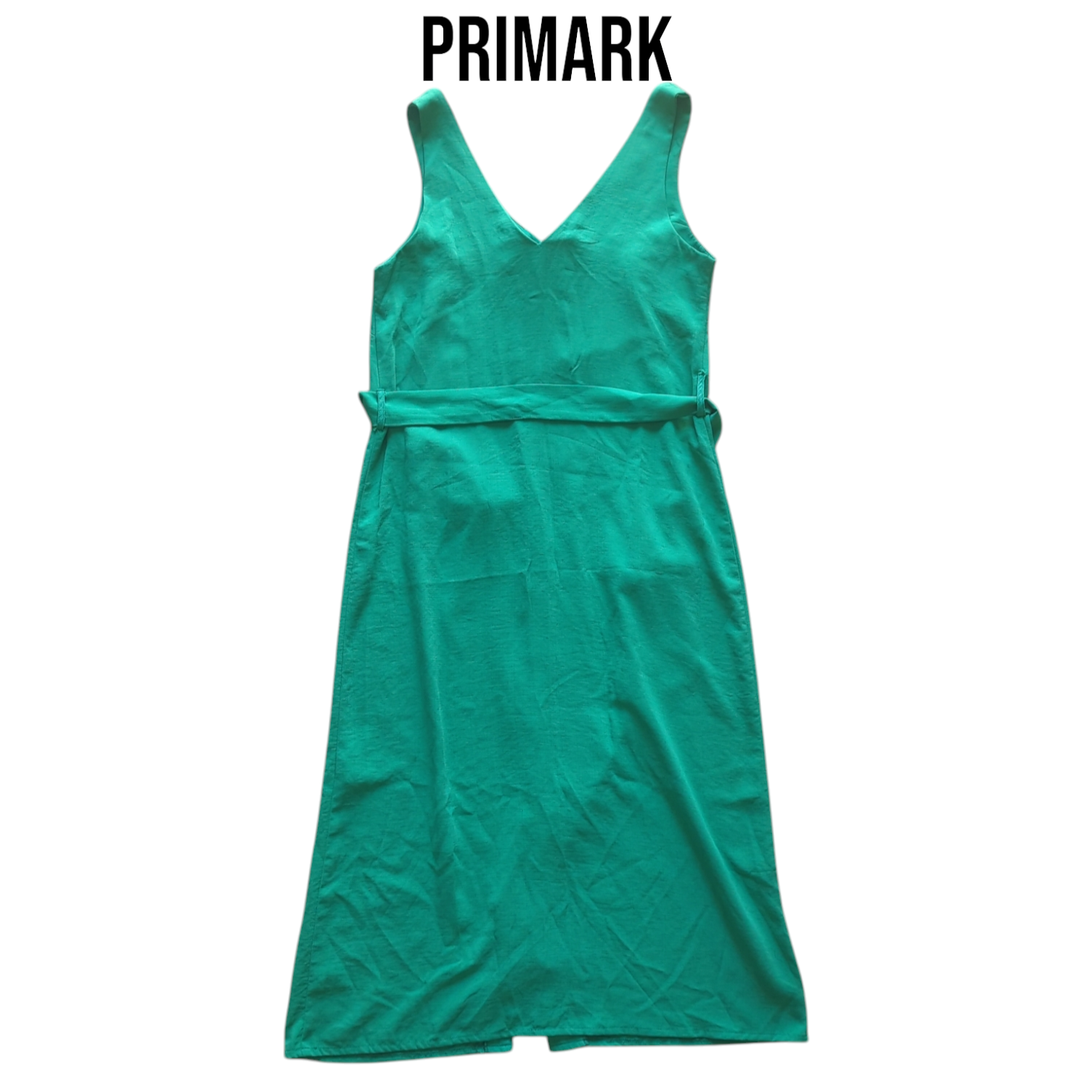 Primark Women's Green Midi Dress Size 12
