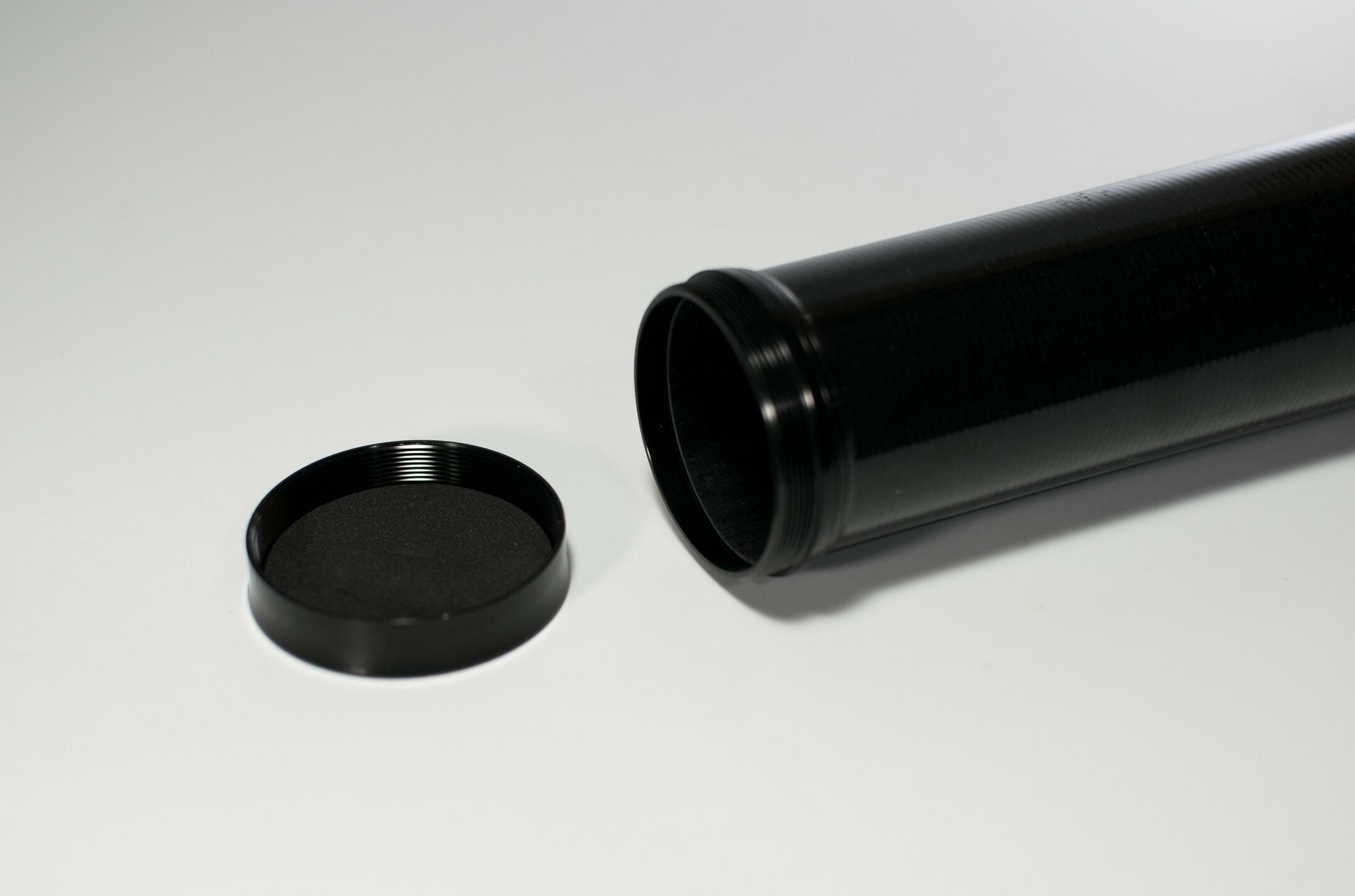 Gloss carbon fibre rod tube