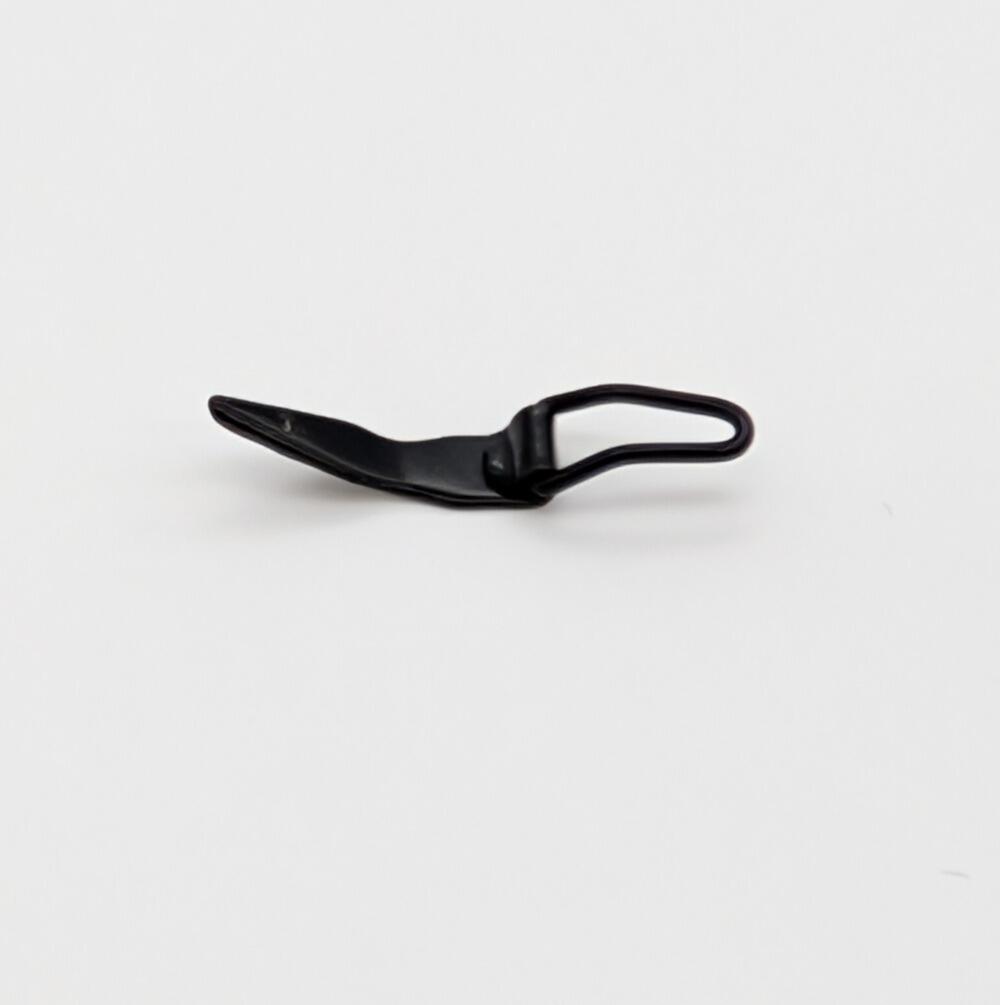 black folding hook keeper