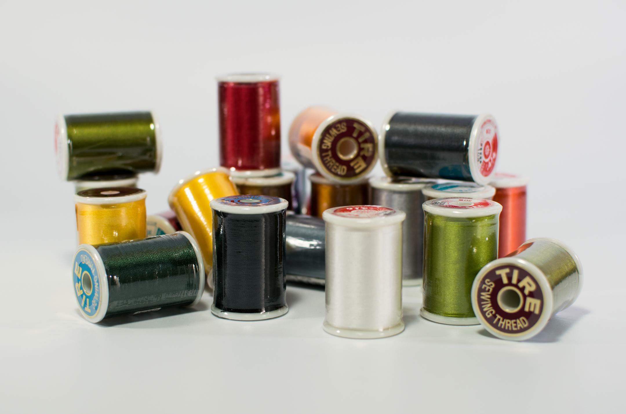 Tire 50wt silk thread for fly rod guide wraps