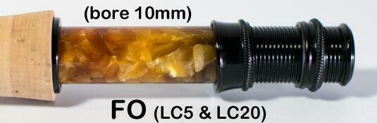 Premium inserts for UL4 Classic Large, Lemke LC5 and LC20 reel seats