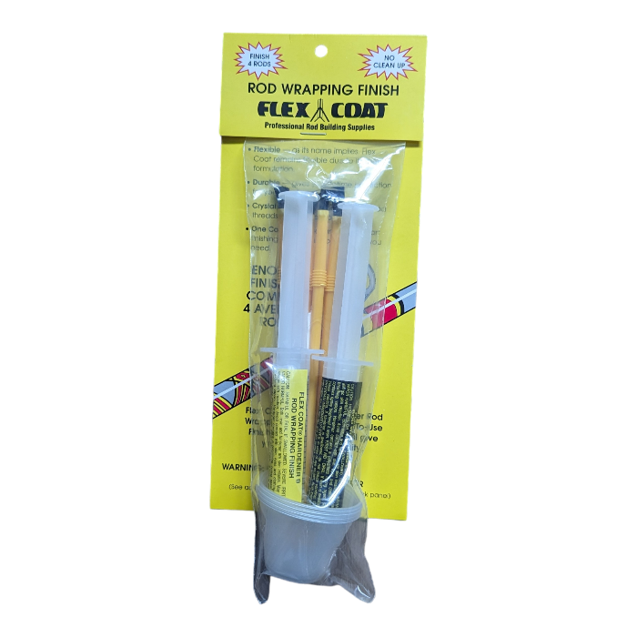 thumbnail image 2 of Flexcoat 32 Oz Original High Build Rod Thread Finish F32 Kit – Clear, USA 2 of 5