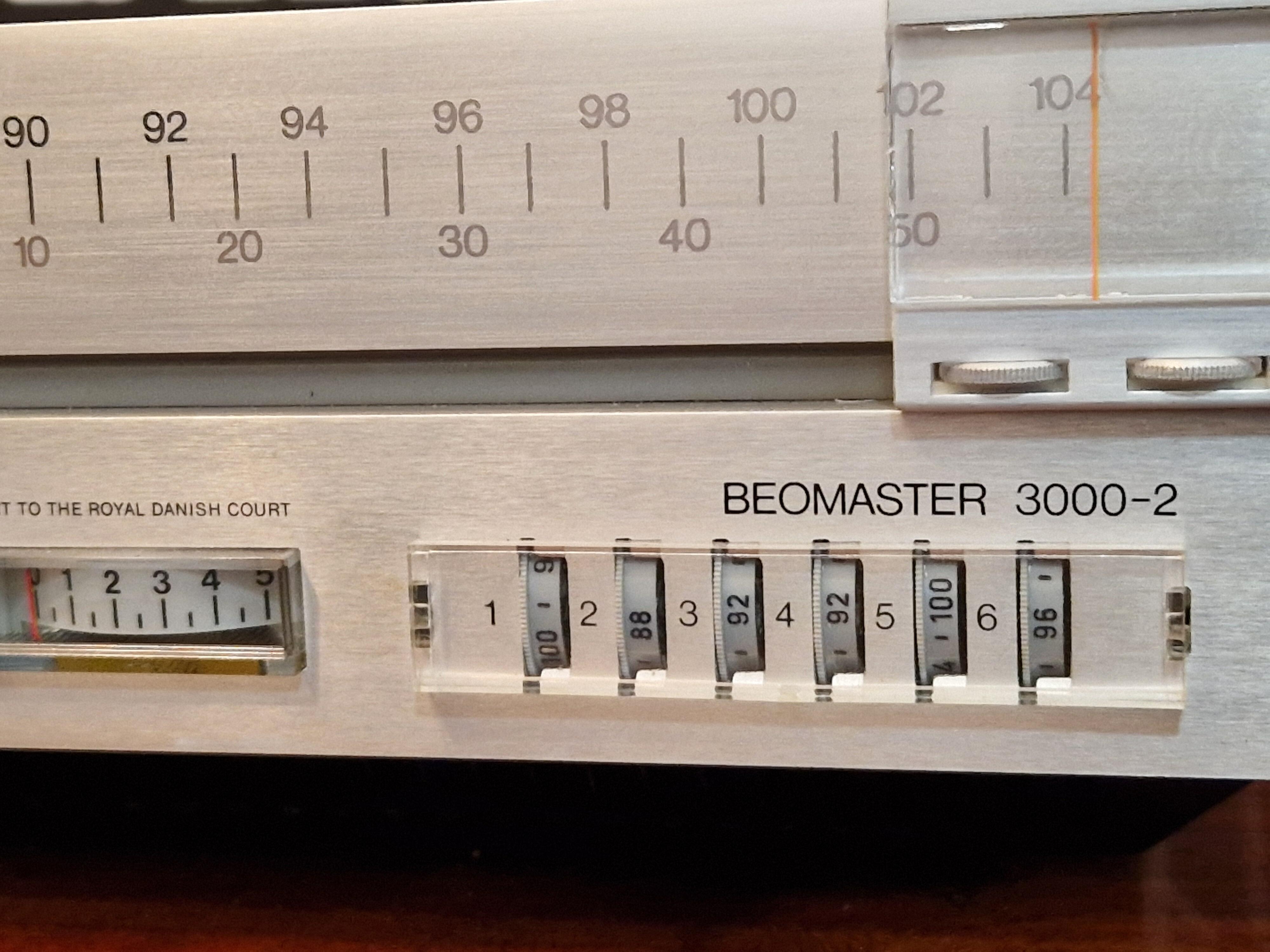 Bang & Olufsen Beomaster 3000-2 Amplifier/Receiver