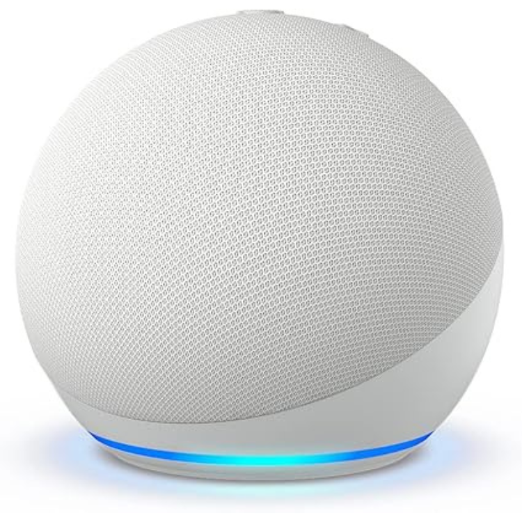Echo Dot 5 Smart Speaker Glacier