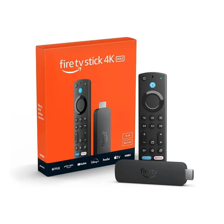 Amazon Fire TV Stick 4K Max – Ultra HD Streaming, Alexa Voice