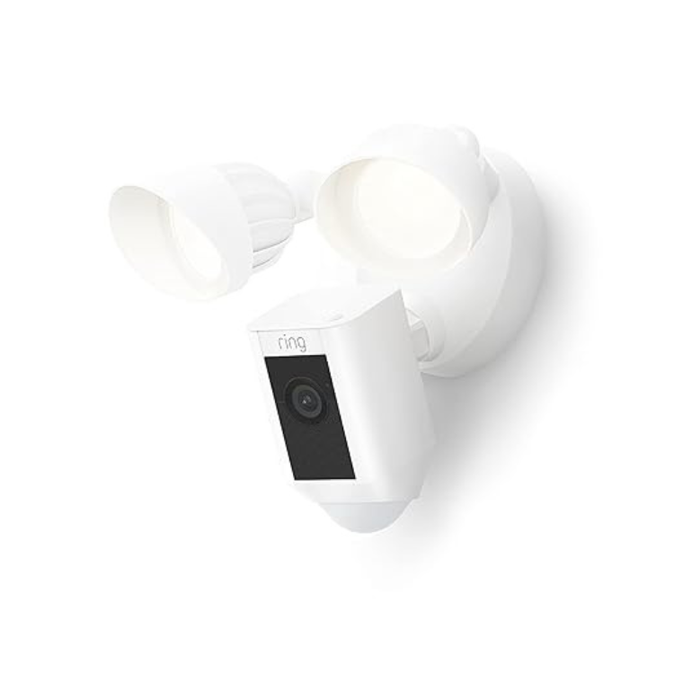 Ring Floodlight Cam Wired Plus White