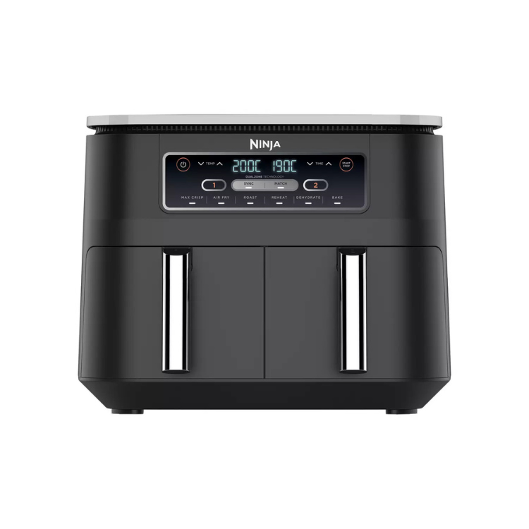 Ninja AF300UK Foodi Dual Zone Air Fryer 7.6L Black
