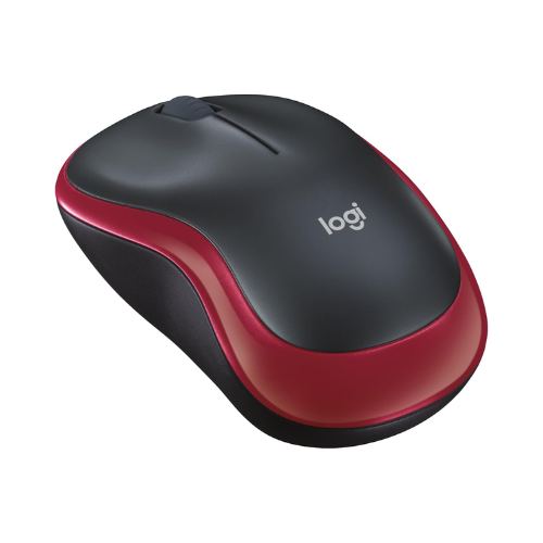 Logitech M185 Wireless Mouse Red | A1 Tech Deals